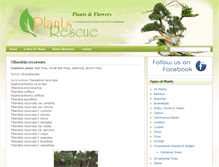 Tablet Screenshot of plantsrescue.com